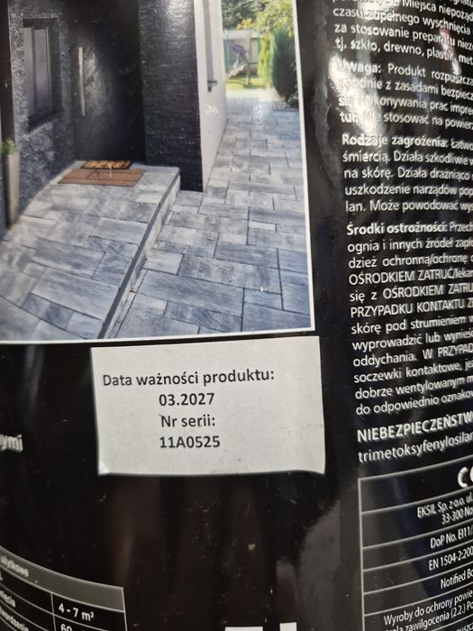 Impregnaty do kostki, betonu EI11 EI28 EH18 super cena