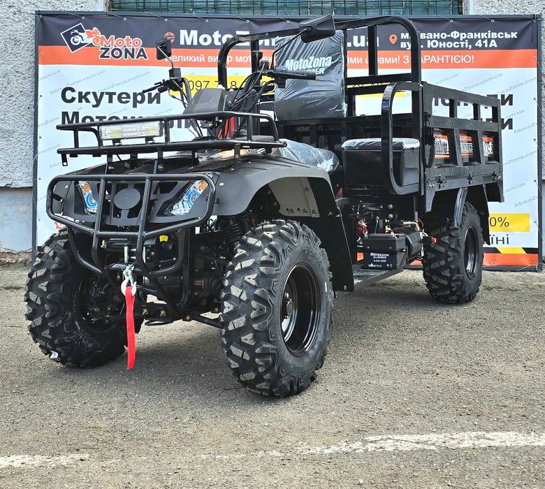 Грузовий Повнопривідний квадроцикл Hamer 300cc — Самоскид 1000 кг (Повний пакет документів)