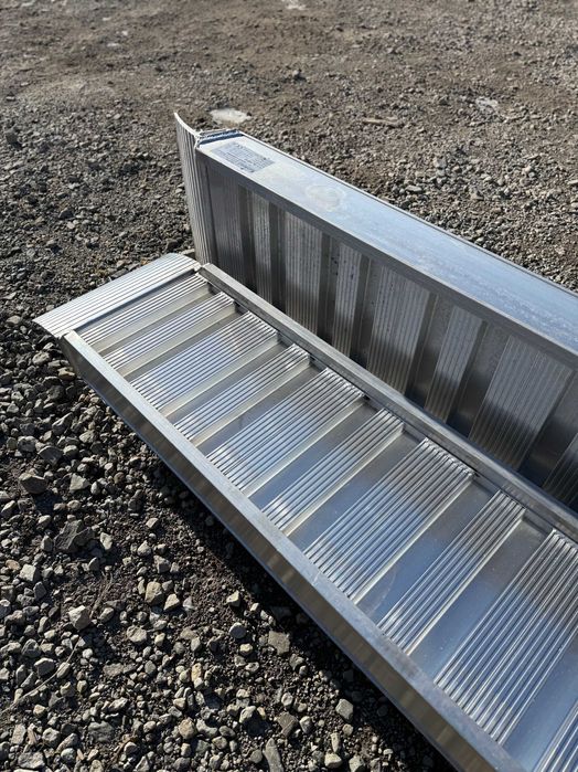 NAJAZDY ALUMINIOWE 4m/5800kg, profesjonalne podjazdy rampy załadunkowe