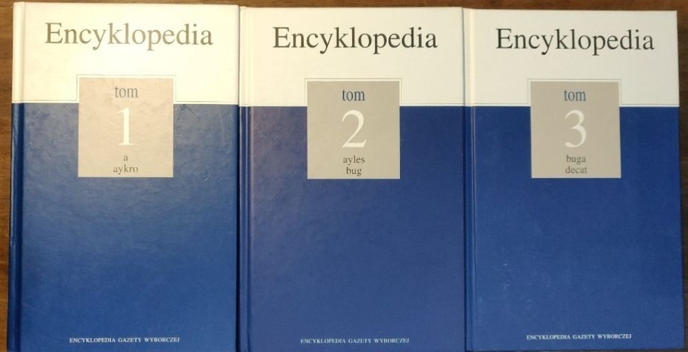 20 tomów Encyklopedii powszechnej. Stan idealny.