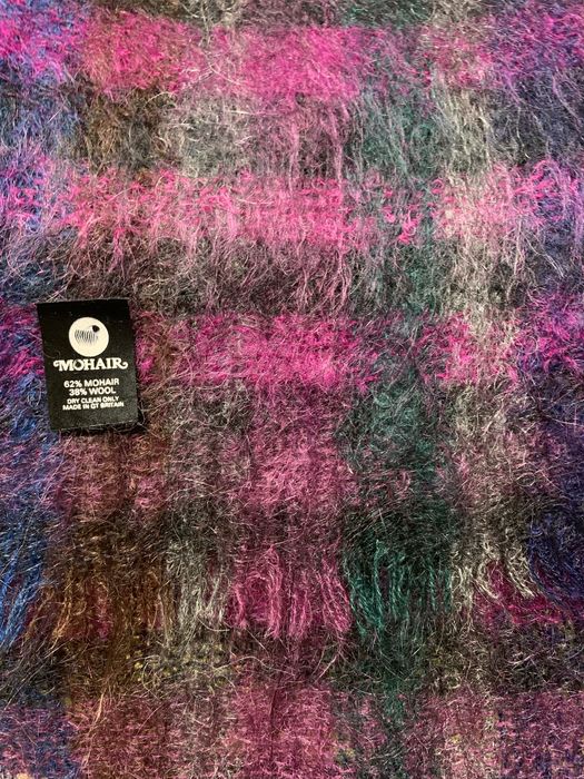 Мохеровий натуральний шалик