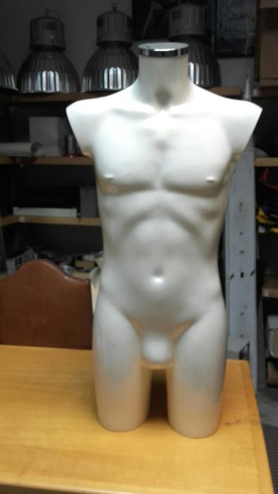 Busto de homem para aplicar