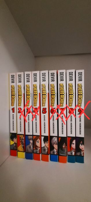 Livros My hero academia