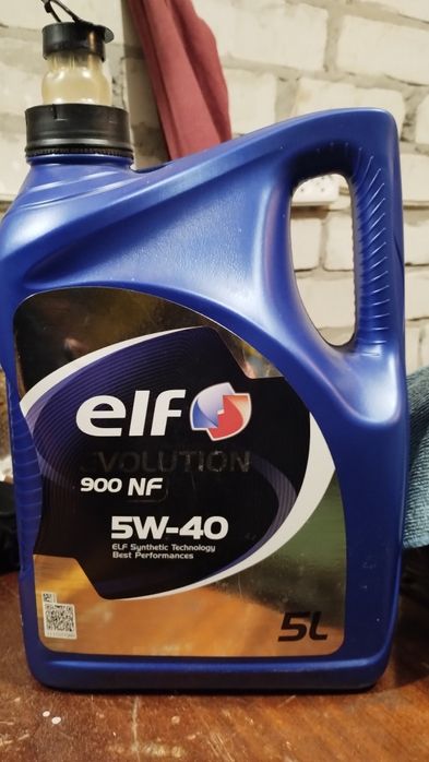 Моторне масло олива elf evolution 900 nf 5w-40, 3л