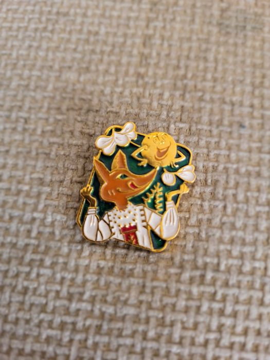 Przypinka kolekcjonerska Vintage Lisek Badzik Lis