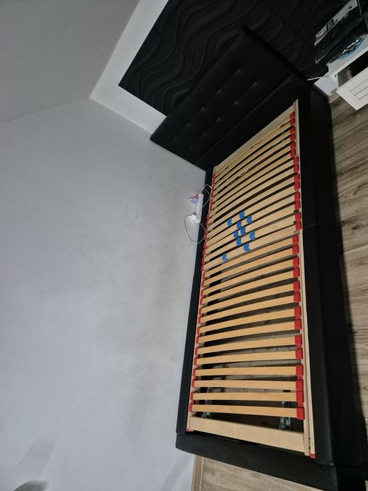 Łóżko Młodzieżowe Skóra 90x200