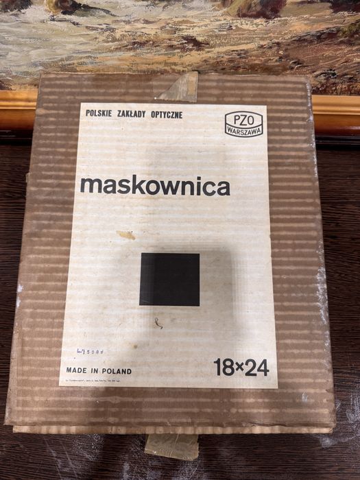 Maskownica fotograficzna vintage