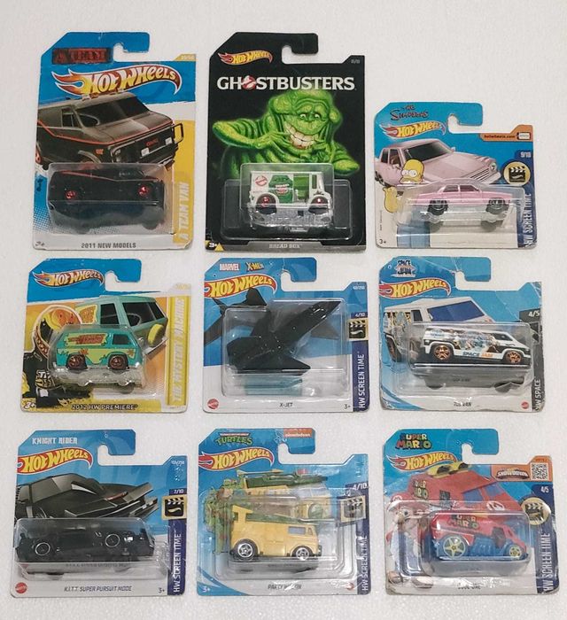 Miniaturas - Hot wheels - Greenlight - Temáticos