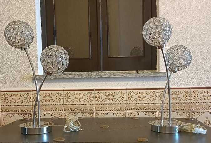 Conjunto de 3 candeeiros modernos !