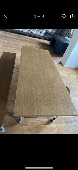 Stół industrialny Richad Lampert made in USA  ławka gratis