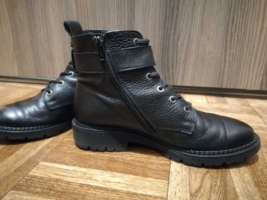 Damskie buty zimowe kozaki botki - rozmiar 37