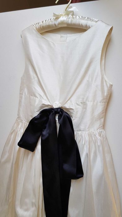 suknia sukienka #2 elegancka ecru rozm. 146 - W-wa