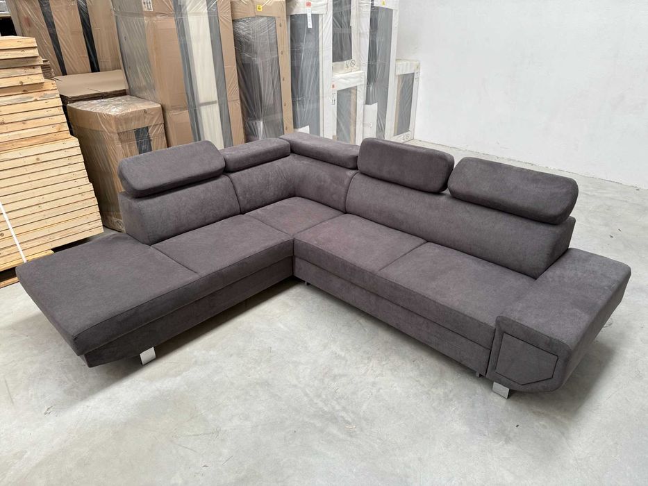 NOWY narożnik z funkcją spania + pojemnik OD RĘKI wyprzedaż -40%