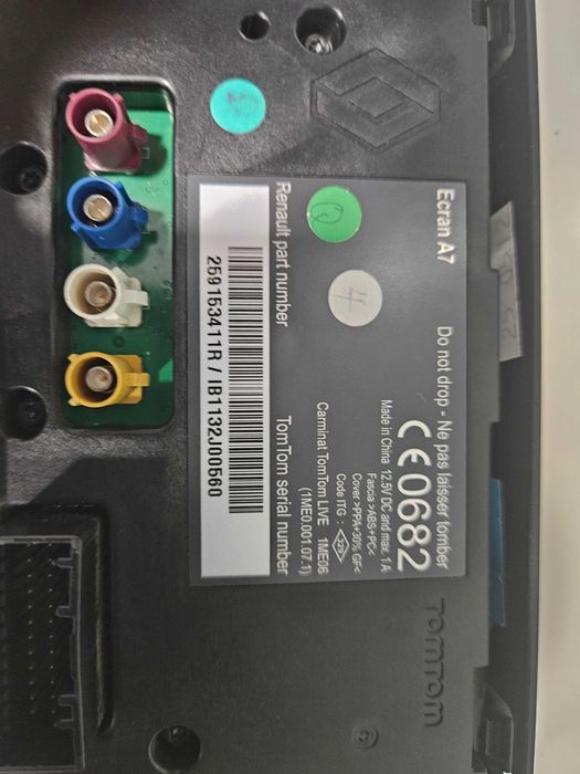 Навігатор, дисплей навігації рено 259153411R