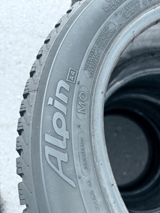 205 55 16 Michelin Alpin A4 80% 2023 Шини Зима