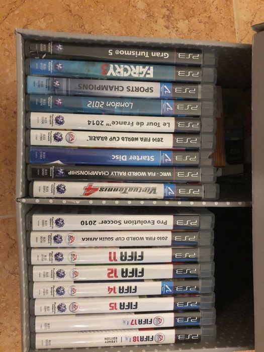 PlayStation 3 (3 comandos/17 Jogos)