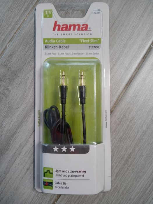 Kabel Hama Audio Jack 3.5 mm - Jack 3.5 mm 1.5 m