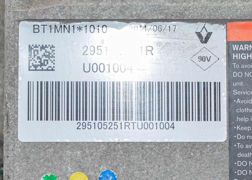 Батарея акумуляторна  22 kwh Renault Kangoo Z.E 295105251R