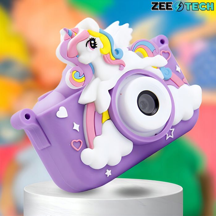 Aparat Cyfrowy Fotograficzny Dla Dzieci 40Mpx Kamera Gry + Karta 32Gb