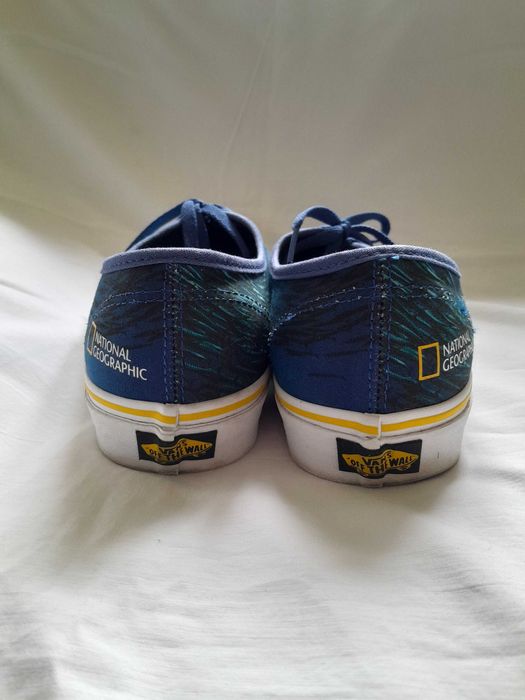 Sprzedam męskie Vans National Geographic Blue Ocean Print Lace