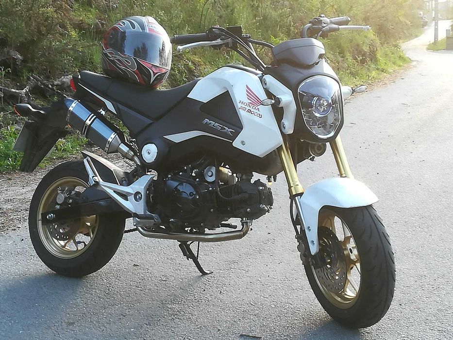 Linha escape Honda msx groom 125