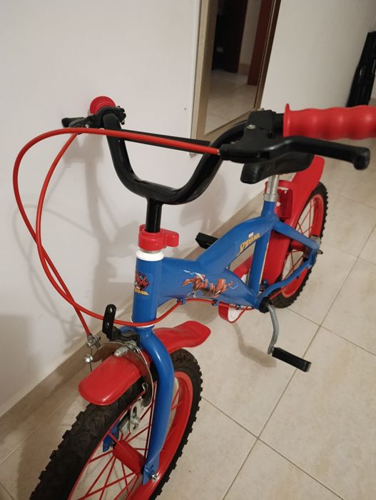 Bicicleta Spiderman aro 16