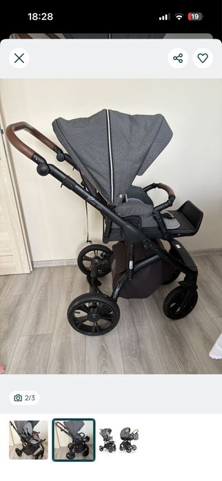 Wózek Roan Bass Soft 2w1