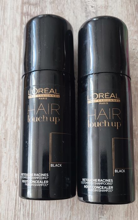 L'Oreal HAIR touch up, korektor siwych włosów, odrostów
