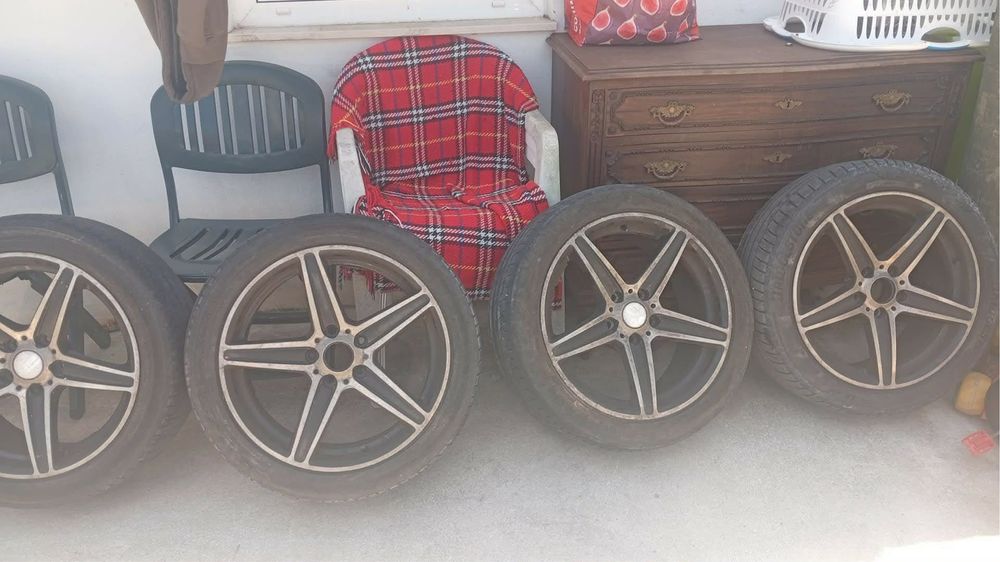 vendo jantes furação 5/112 da para mercedes grupo vag