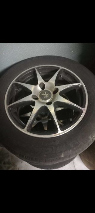 Conjunto jantes peugeot 207
