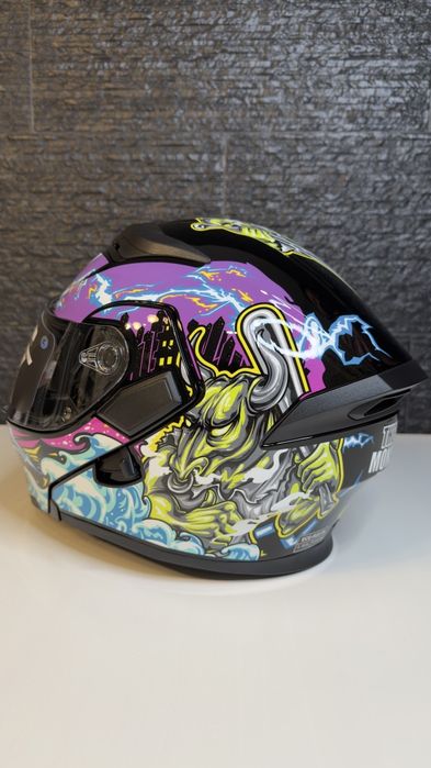(Novo) Capacete Modular Mota Rosa