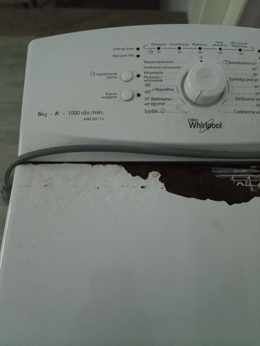 Pralka Whirlpool AWE 60110 6kg