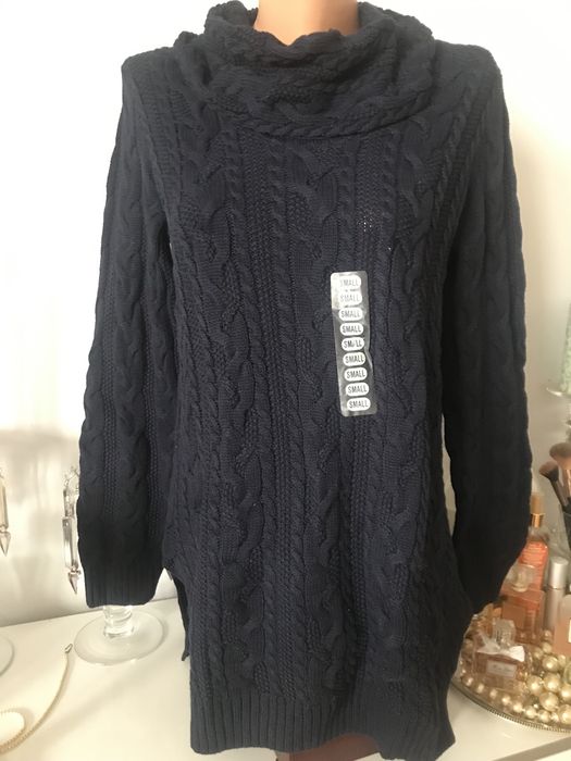 Sweter golf Joanne Pierre S nowy z metka