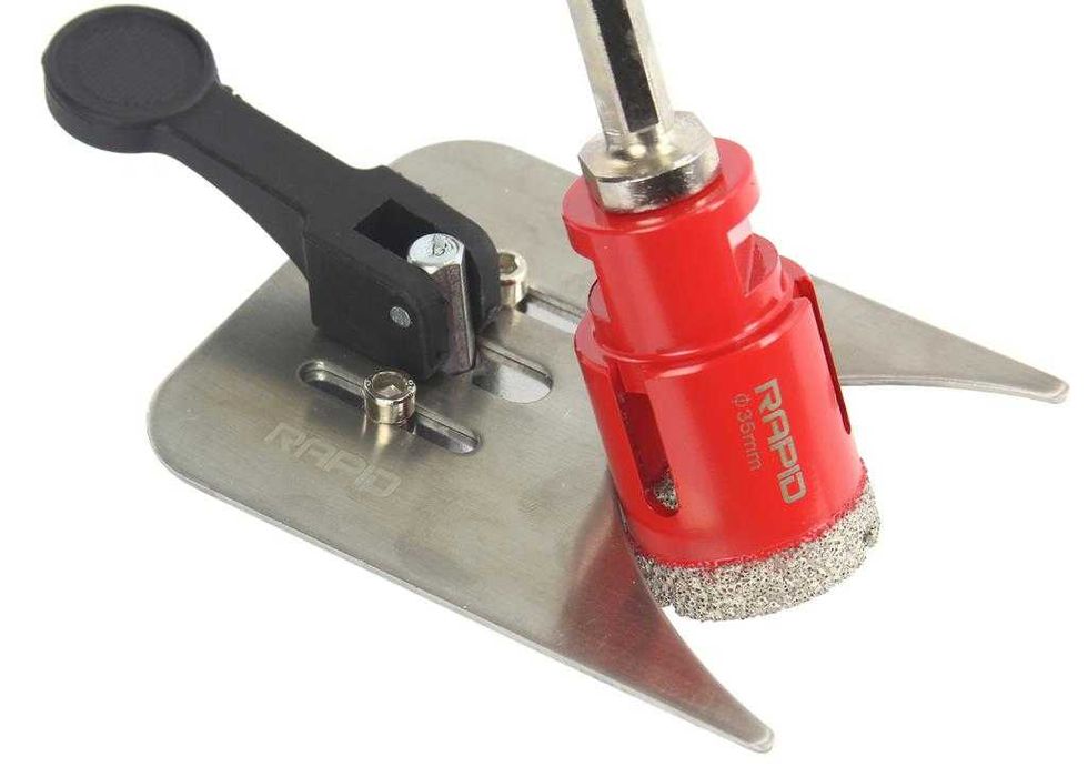 Prowadnica Podciśnieniowa do Otwornic Diamentowych Przyssawka