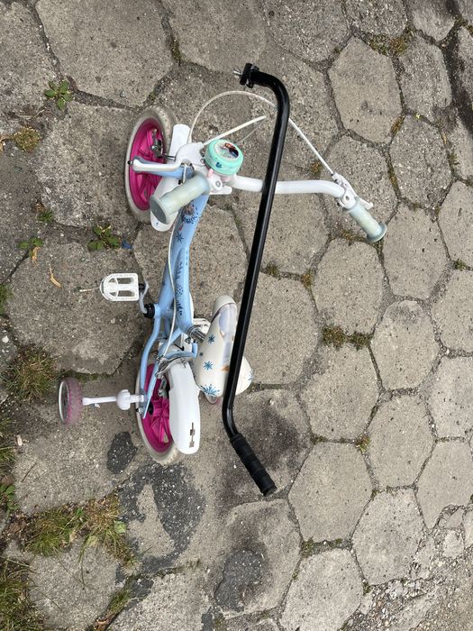 Rowerek dla dziewczynki 12 cali + kask