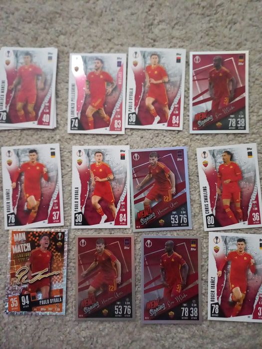 Cartas match attax 23/24