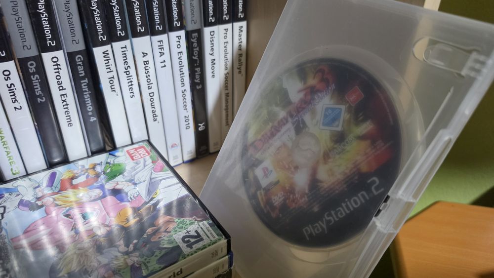 Lote Jogos PS2 (C/ Raridades: Echo Night Beyond, DBZ)