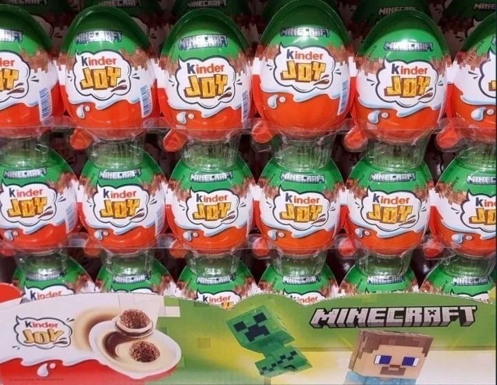 30 x Kinder Joy Minecraft