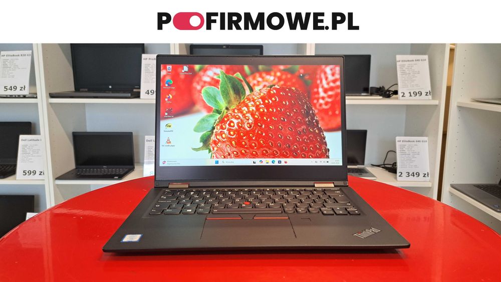 Laptop i Tablet Lenovo Thinkpad X390 i7 16GB/256SSD Dotyk FHD W11 FV23
