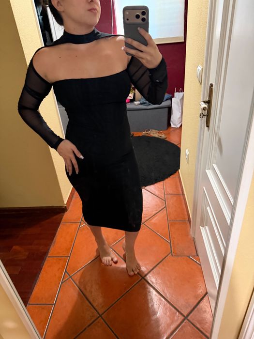 Vestido preto novo para jantares,festas,