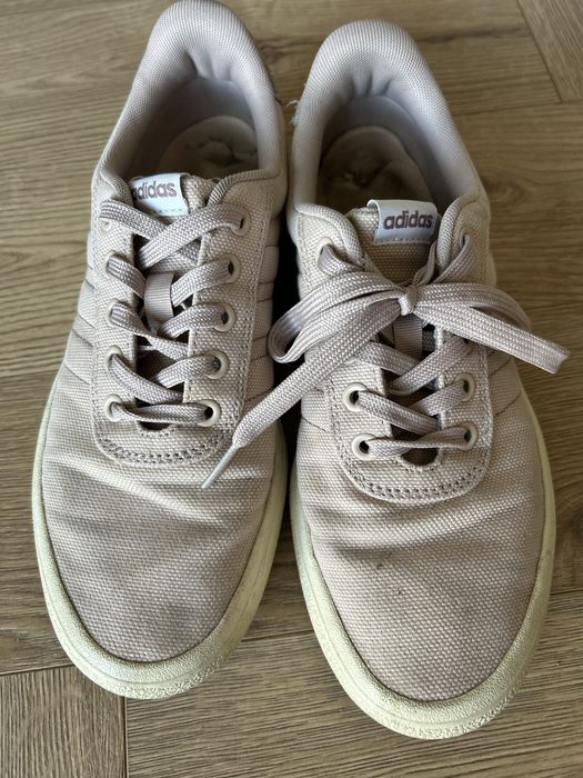 Buty damskie Adidas trampki pudrowy róż/beż