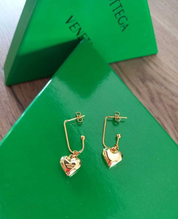 Kolczyki bottega veneta