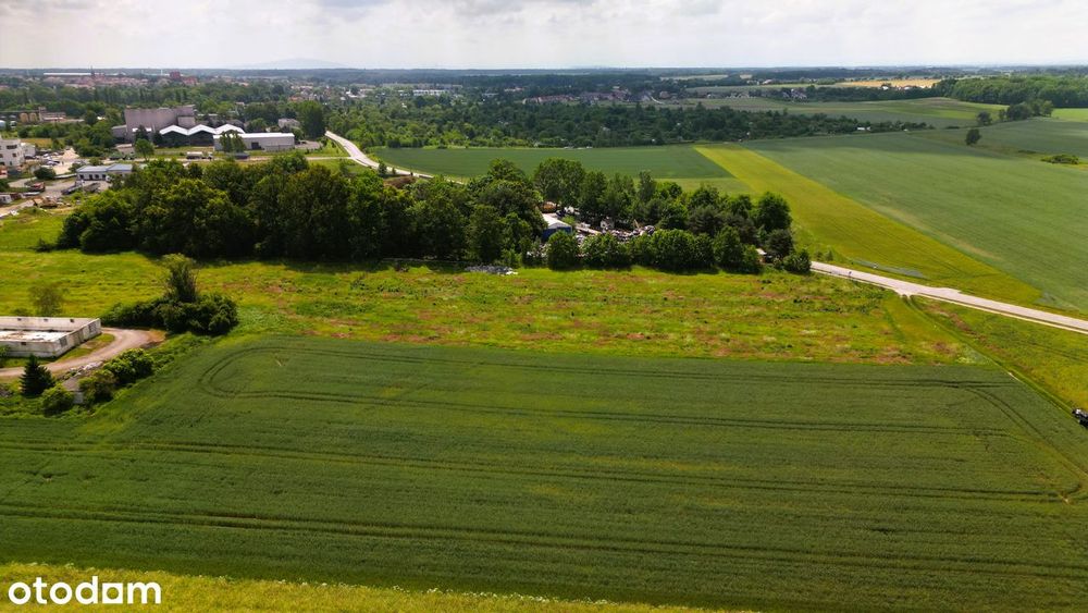 Uzbrojone działki Produkcja i usługi 10 ar. - Środa Śląska - Widok 2