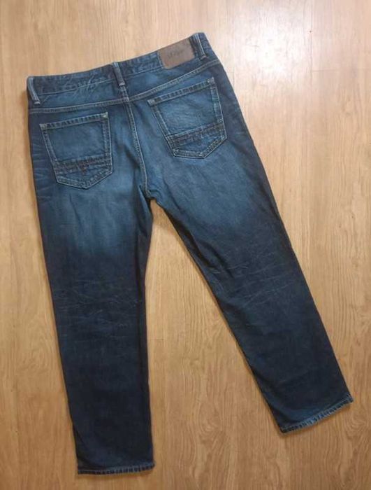 S.Oliver scube relaxed fit granatowe jeansy slim fit męskie
