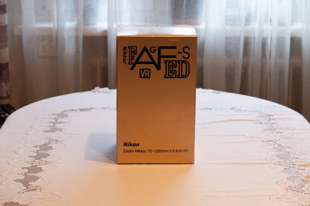 Nikkor 70-200 F2.8 VR