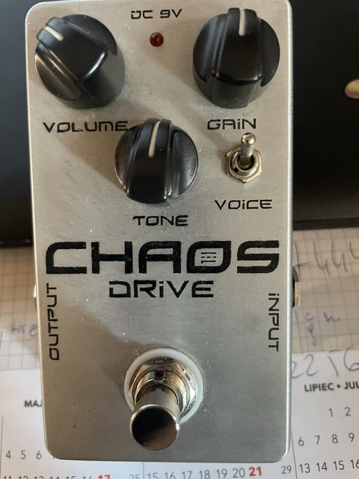 CHAOS DRIVE. Efekt gitarowy
