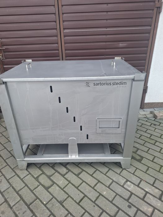 Pojemnik transportowy z stali nierdzewnej 304L