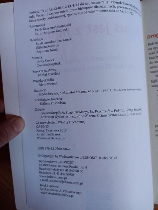 Religia Jezus jest z nami kl 3