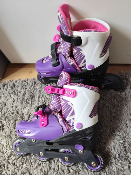 Rolki regulowane dla dziewczynki Playground r. 35-38