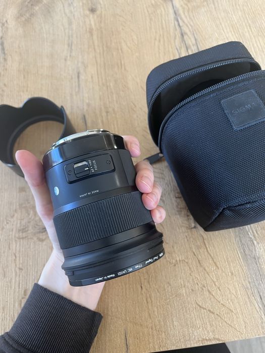 Obiektyw sigma art 50 mm mocowanie canon